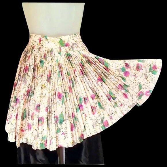 50s Vintage Atomic Pleated Half Apron Pinup Girl Photoshoot NWOT VFG - Picture 2 of 13